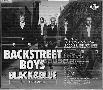 Black & Blue Japan Promo CD