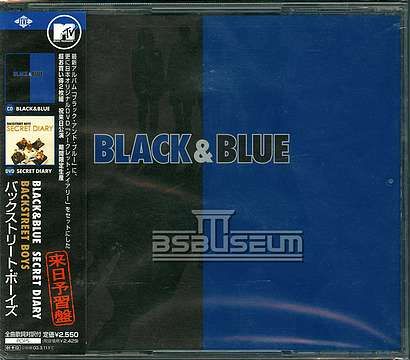 Black & Blue Secret Diary Japan Tour Edition CD+DVD