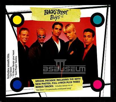 [Album] Backstreet Boys Hong Kong Special Edition CD (SPECIAL PACKAGE INCLUDING THE BOYS' NEW PHOTOS, FULL LYRICS PLUS THREE)
