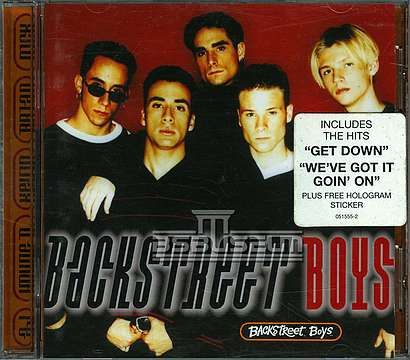 [Album] Backstreet Boys EU Special Edition/Limited Edition CD (Hologram Sticker)