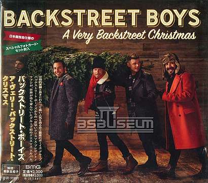 A Very Backstreet Christmas Japan Promo CD