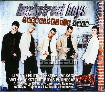 [Album] Backstreet's Back Singapore First Press/Limited Edition CD