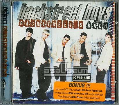 [Album] Backstreet's Back Malaysia Special Edition CD (Enhanced)