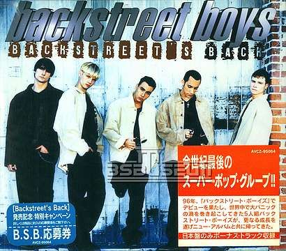Backstreet's Back Japan First Press/Promo CD