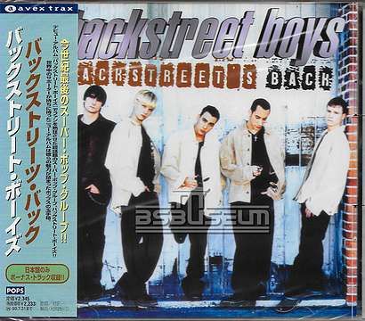 Backstreet's Back Japan Regular Press CD