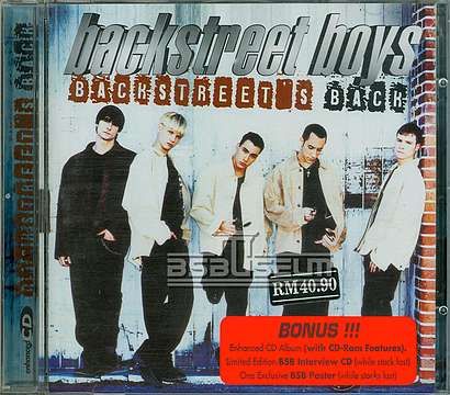 [Album] Backstreet's Back Malaysia Special Edition CD (Enhanced)