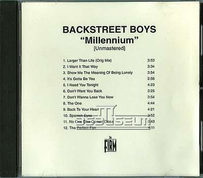 [Album] Millennium US Promo CD (Unmastered)