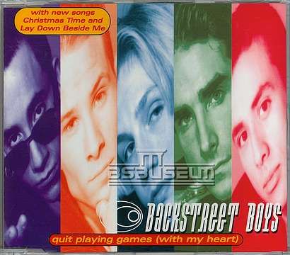 Quit Playin' Games (With My Heart) Christmas EU Limited Edition CD