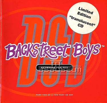 Anywhere For You UK Limited Edition CD