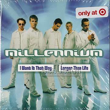 I Want It That Way / Larger than life US Limited Edition Tiny Vinyl 4"