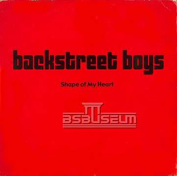 Shape Of My Heart EU Promo CD
