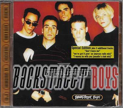 Backstreet Boys EU/Germany Special Edition CD