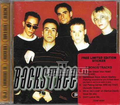 [Album] Backstreet Boys South Africa Limited Edition CD